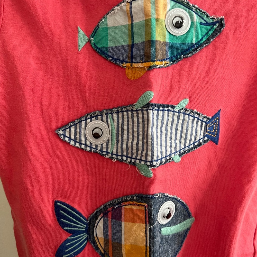 Coral fishing shirt